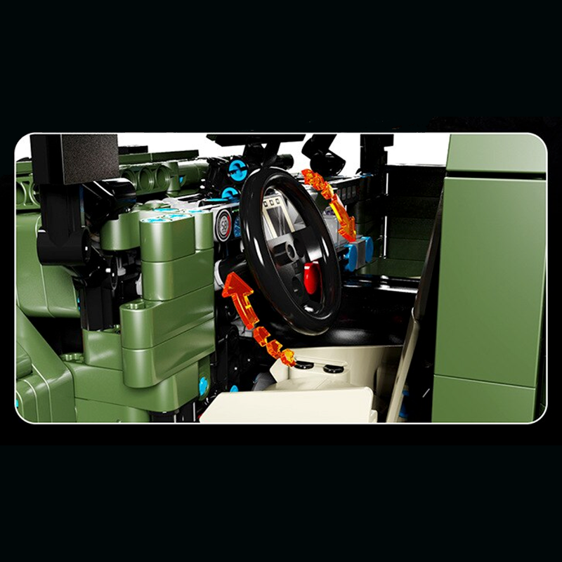 Remote Controlled Armoured Raid Vehicle - 3174pcs