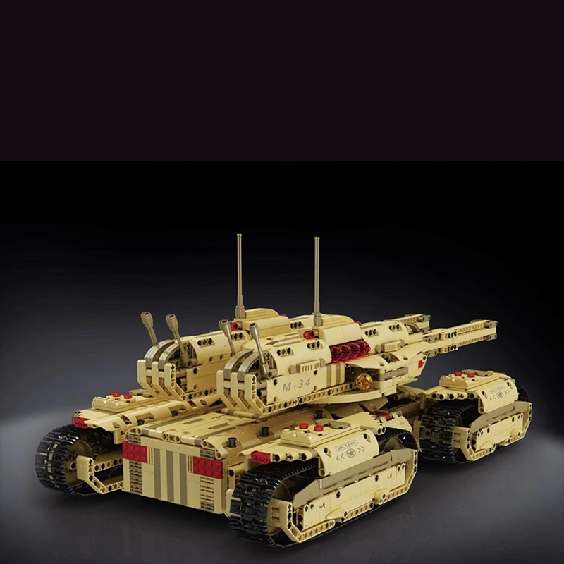 Remote Controlled 4-Track Army Tank – 3294 pcs