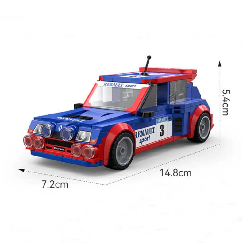 Renault 5 Maxi Turbo | 268pcs - BLOCKPOINT