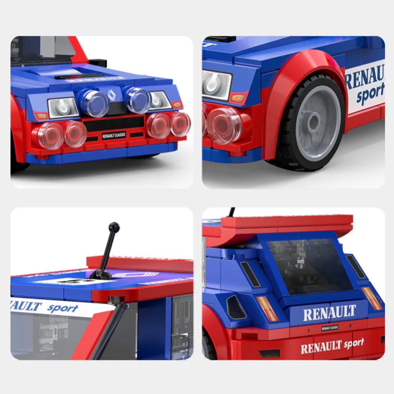 Renault 5 Maxi Turbo | 268pcs - BLOCKPOINT