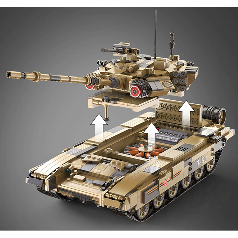 Remote Controlled Battle Tank – 1724 pcs
