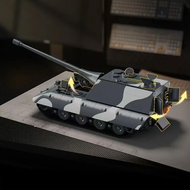 The Jagdpanzer E 100 - 1835pcs