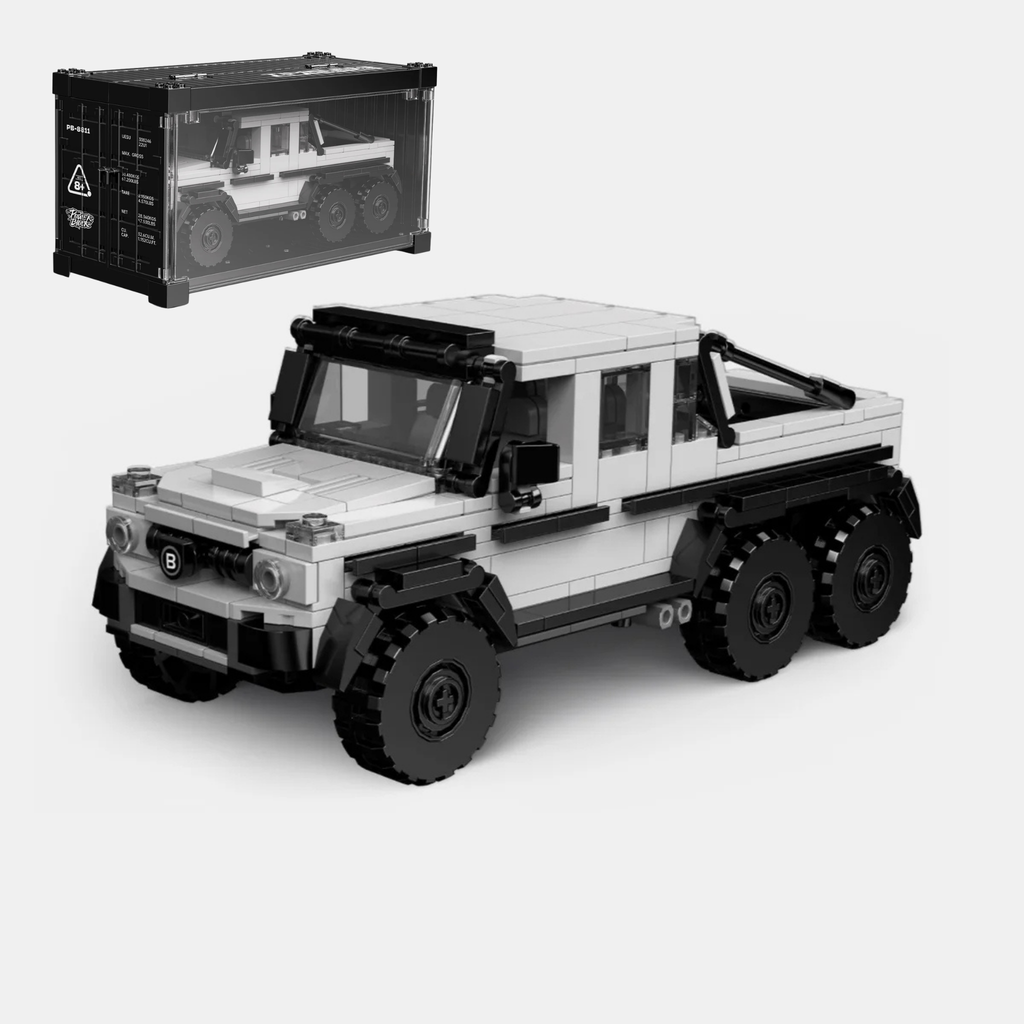 6x6 German Off Roader | 582pcs Display Garage Box Included