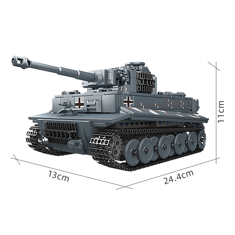 Remote Controlled Tiger Tank 801pcs